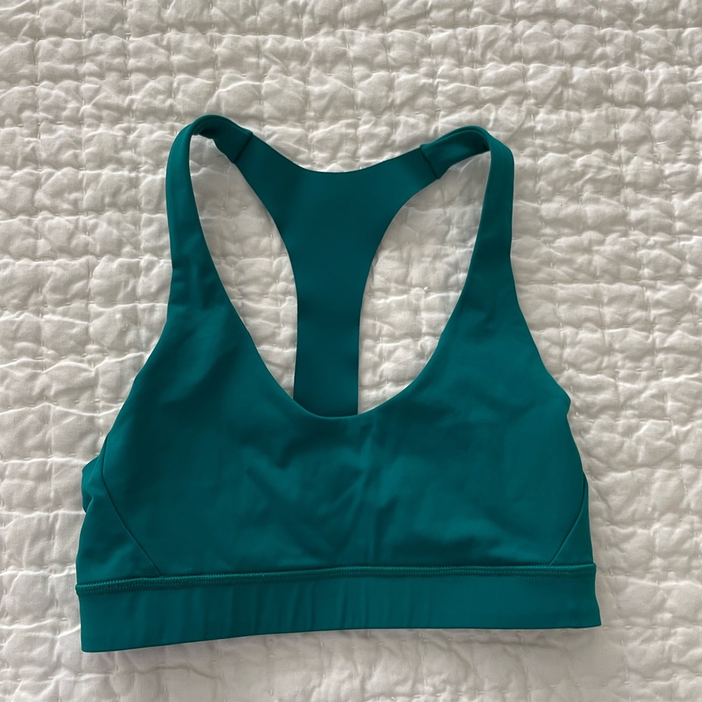 Lululemon teal sports bra